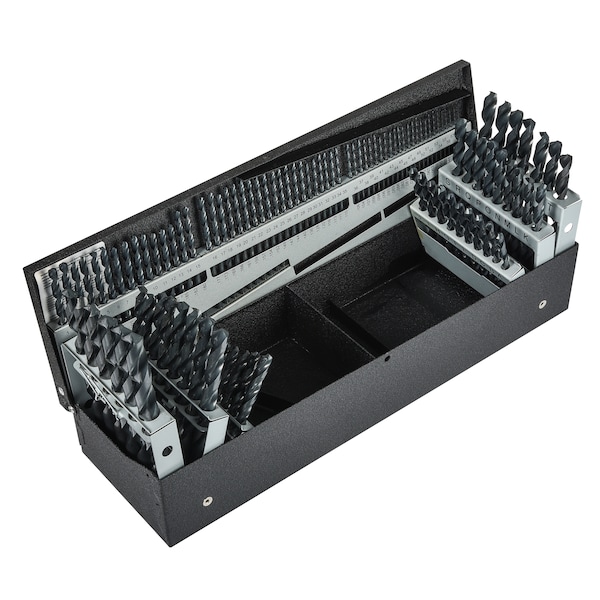 Precision Twist Drill HSS-E Bronze 135 Degree Jobber Drill Set Jobber Set R10 R18 2A CO x114 099705 - main